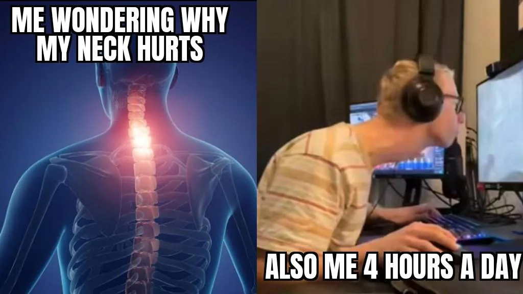 Neck Hurts Meme, Explained
