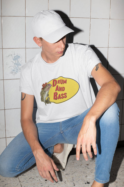 Gildan 5000 Unisex Heavy Cotton Tee - Funny EDM Rave Shirt for Drum and Bass Fans - Perfect Gift for Festival Season - Printify Choice