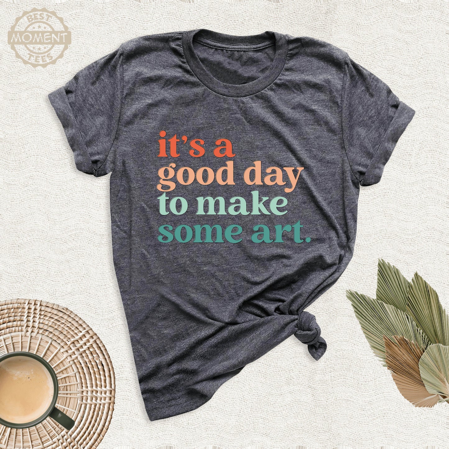 Gildan 5000 Unisex Heavy Cotton Tee for Art Lovers: Perfect Art Teacher Outfit, Printify Choice, Great Gift for Artists, Aesthetic Artist Shirt