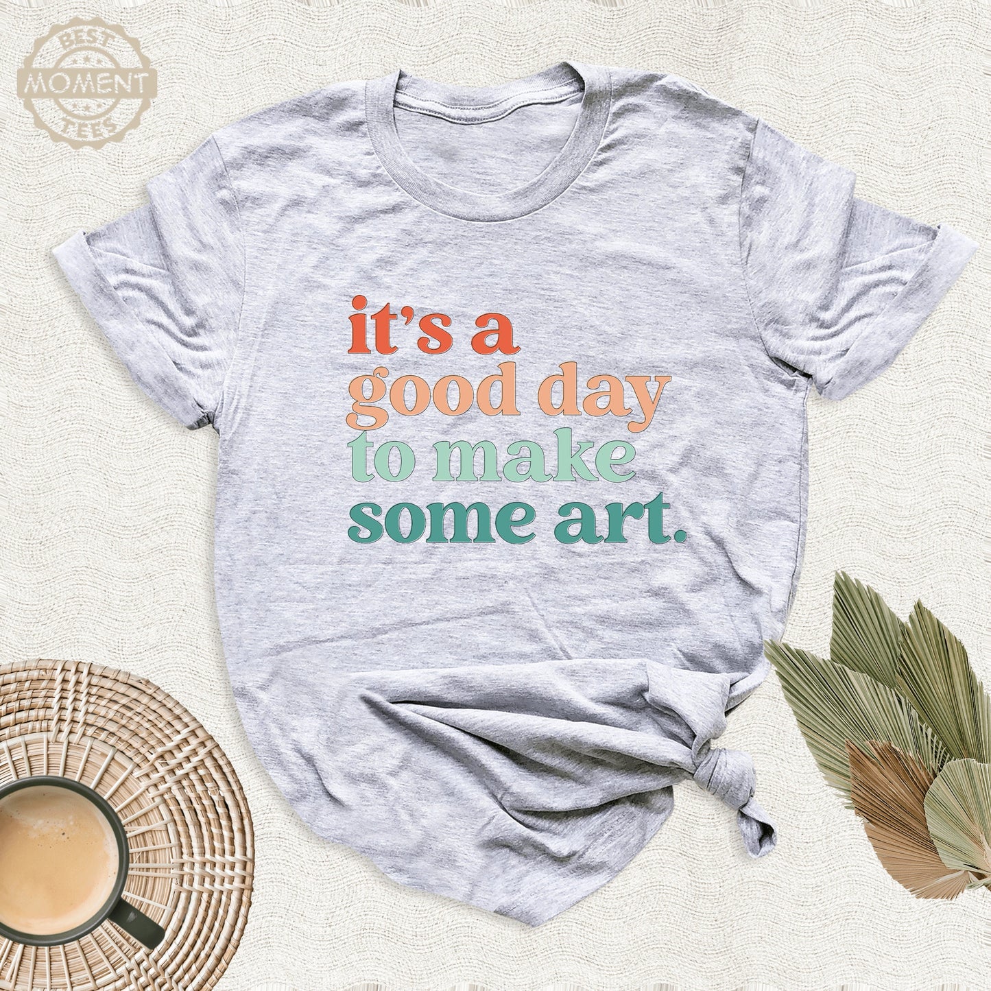 Gildan 5000 Unisex Heavy Cotton Tee for Art Lovers: Perfect Art Teacher Outfit, Printify Choice, Great Gift for Artists, Aesthetic Artist Shirt