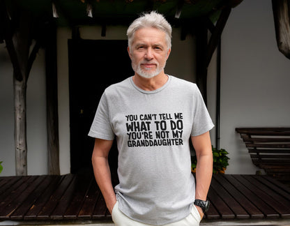 Unisex Heavy Cotton Tee Gildan 5000 - Funny Grandpa Gift for Father's Day, Retirement, Printify Choice Shirt for Men