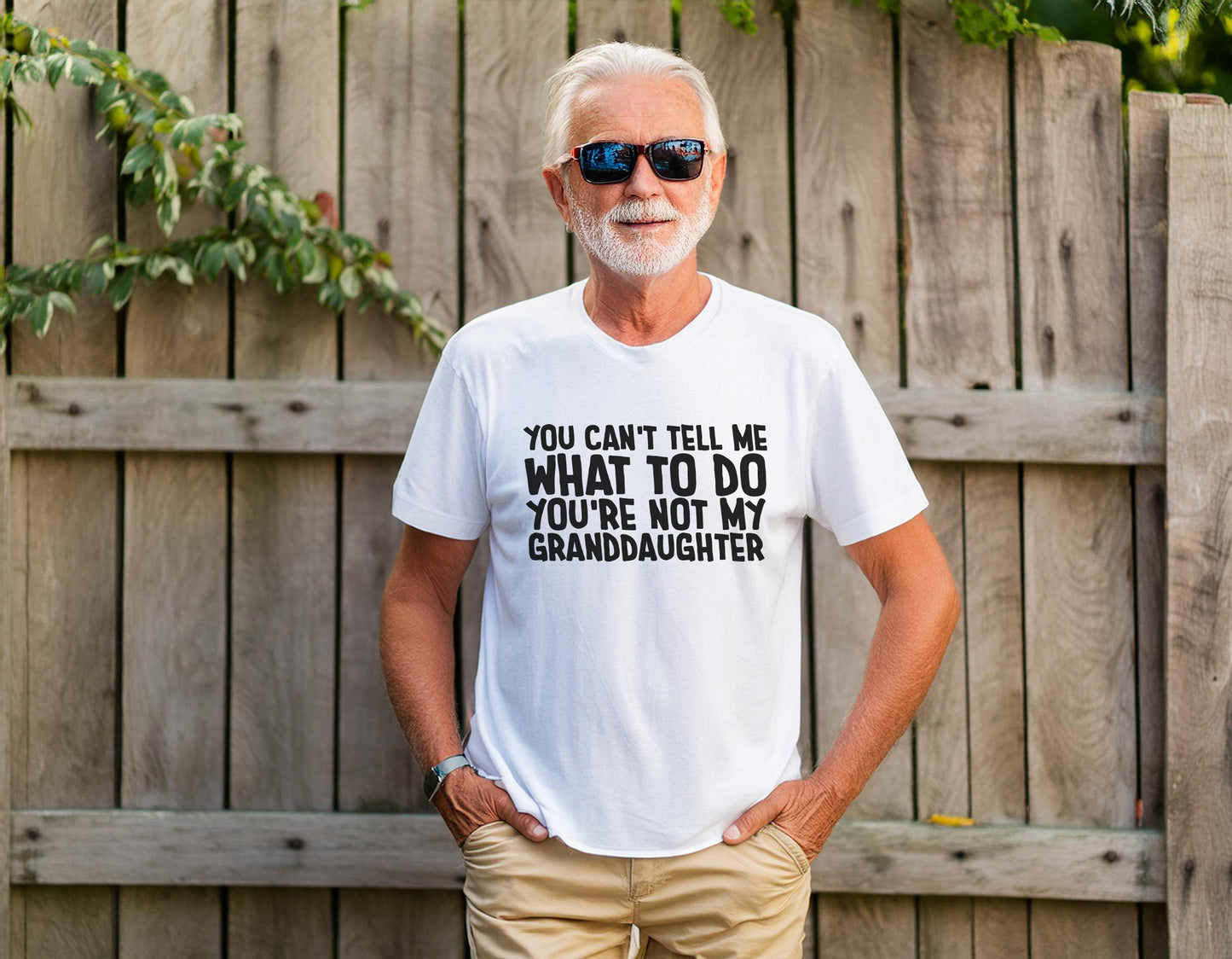 Unisex Heavy Cotton Tee Gildan 5000 - Funny Grandpa Gift for Father's Day, Retirement, Printify Choice Shirt for Men