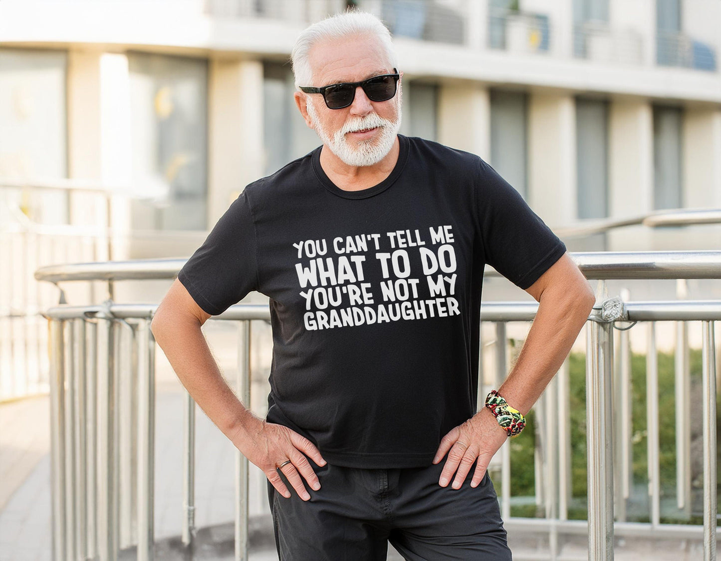 Unisex Heavy Cotton Tee Gildan 5000 - Funny Grandpa Gift for Father's Day, Retirement, Printify Choice Shirt for Men