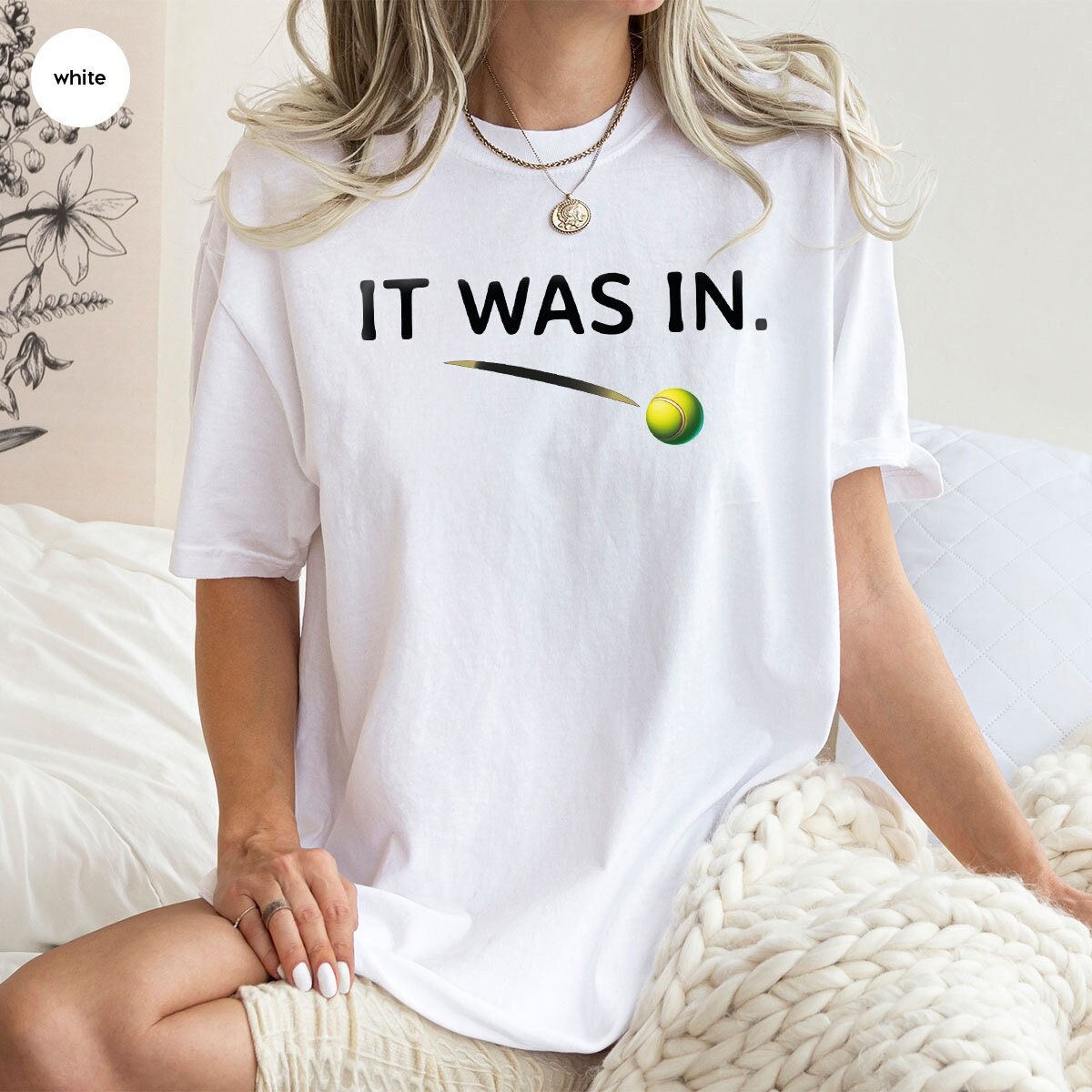 Funny Tennis Ball Shirt for Women, Gildan 5000 Unisex Heavy Cotton Tee, Perfect Tennis Gift, Sport Outfit, Printify Choice, Casual Tennis Aesthetic