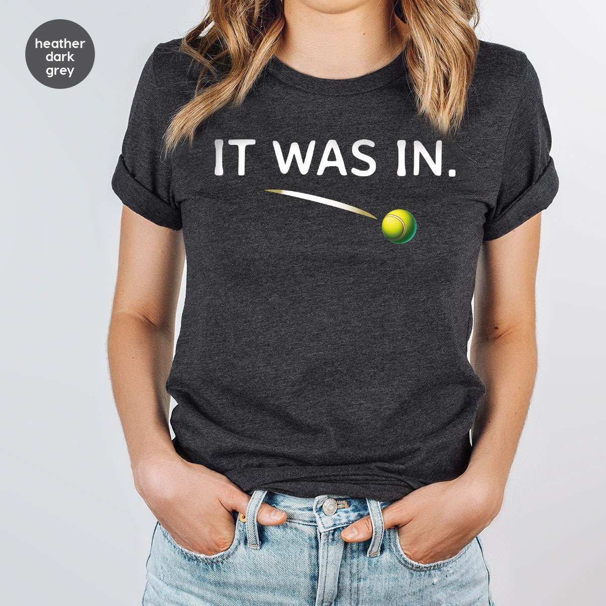 Funny Tennis Ball Shirt for Women, Gildan 5000 Unisex Heavy Cotton Tee, Perfect Tennis Gift, Sport Outfit, Printify Choice, Casual Tennis Aesthetic