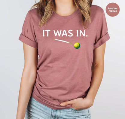 Funny Tennis Ball Shirt for Women, Gildan 5000 Unisex Heavy Cotton Tee, Perfect Tennis Gift, Sport Outfit, Printify Choice, Casual Tennis Aesthetic