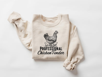 ✨Gildan 18000 Chicken Lover Sweatshirt✨ Cozy Printify Choice for Women, Cute Country Girl Gift, Aesthetic Outfit for Fall