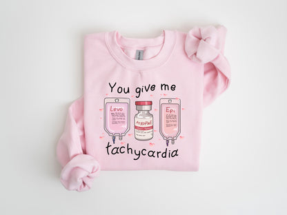 ✨Nurse Valentine Sweatshirt Gildan 18000✨ Cozy Gift for Women, Valentine's Day Aesthetic, Unisex Printify Choice
