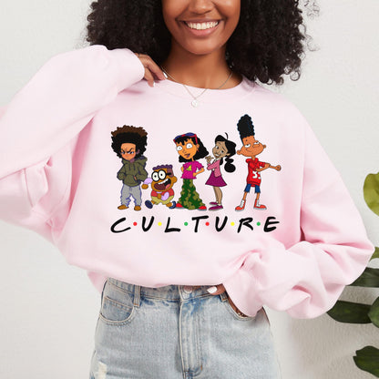 Black History Month Sweatshirt Gildan 18000 Crewneck, Unisex Fleece, Culture Pride Shirt, Black Lives Matter Gift, Cozy Winter Outfit for Women & Men