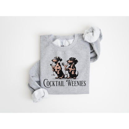 Dachshund Gift Gildan 18000 Sweatshirt: Funny Weenies Shirt for Doxie Lovers, Cozy Unisex Crewneck, Perfect for Women & Men