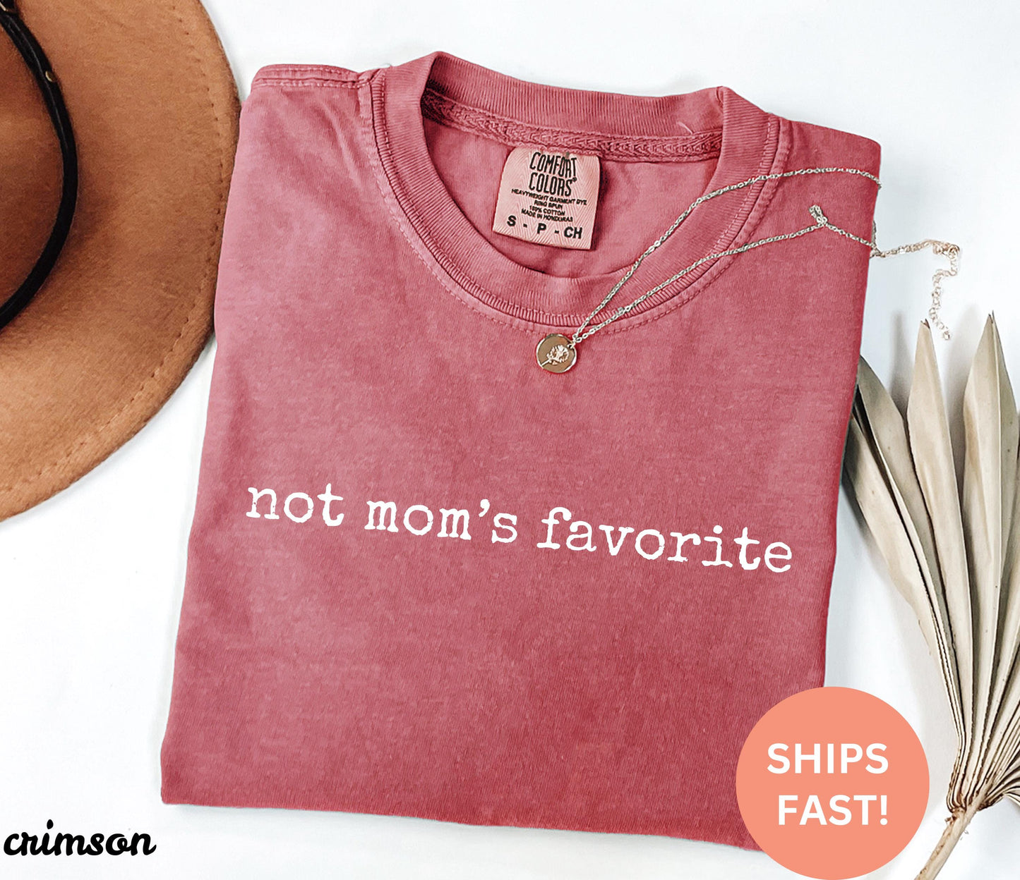 Comfort Colors® 1717 Unisex Garment-Dyed T-shirt, Funny Sibling Gift, Family Humor Tee, SwiftPOD Sarcastic Shirt, Perfect for Mother's Day