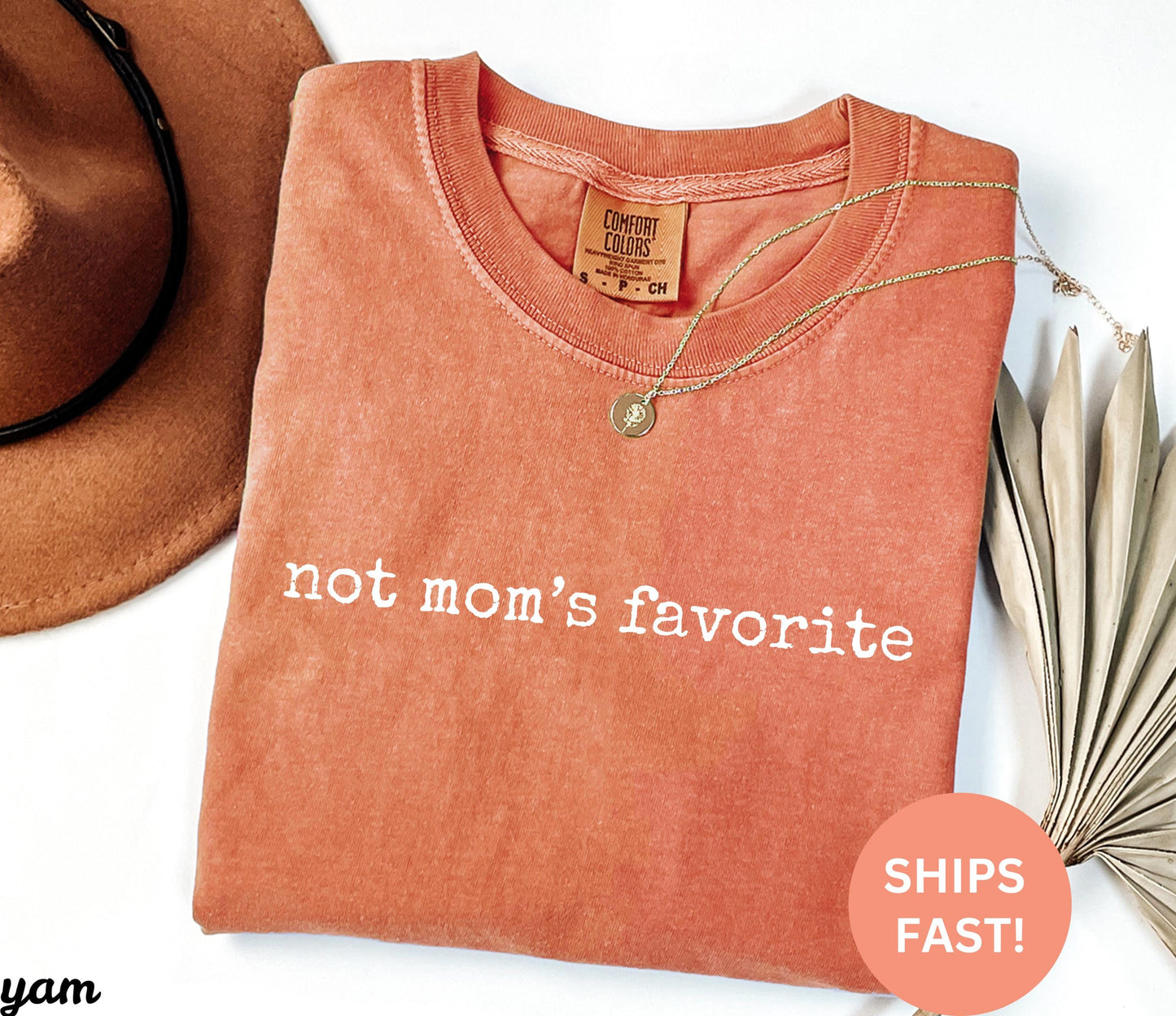 Comfort Colors® 1717 Unisex Garment-Dyed T-shirt, Funny Sibling Gift, Family Humor Tee, SwiftPOD Sarcastic Shirt, Perfect for Mother's Day