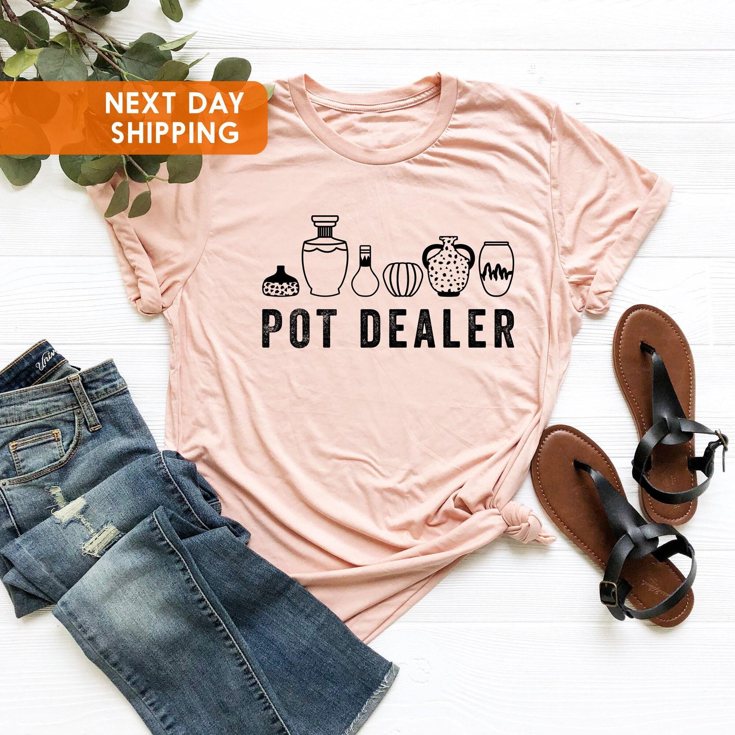 Gildan 5000 Unisex Heavy Cotton Tee for Pottery Lovers, Ceramics Art Shirt, Perfect Gift for Mom, Printify Choice, Funny Aesthetic Outfit