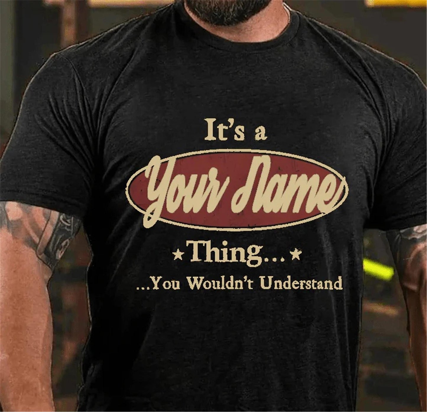 Gildan 5000 Unisex Heavy Cotton Tee "It's a Your Name Thing" – Perfect Gift for Men & Women, Printify Choice, Ideal Casual Outfit