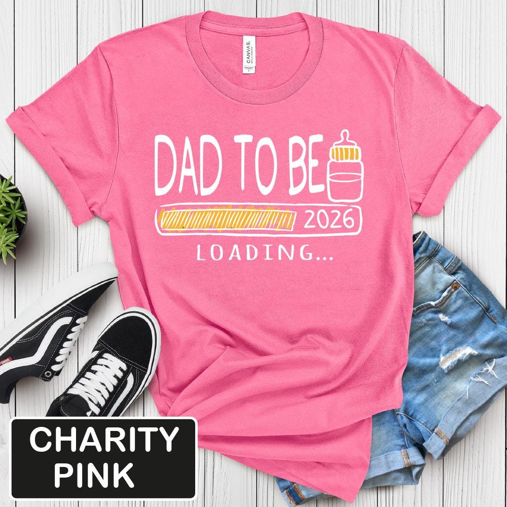 Dad To Be 2026 Gildan 5000 Shirt, Unisex Heavy Cotton Tee, Perfect New Father Gift, Pregnancy Announcement, Printify Choice, Daddy Est 2026 Top