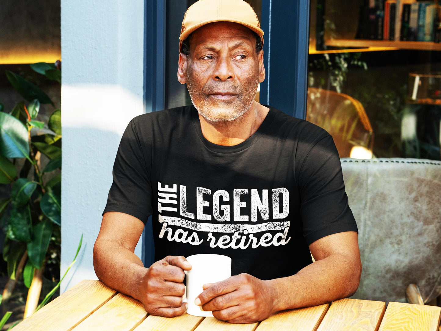 Gildan 5000 Unisex Heavy Cotton Tee - The Legend Has Retired T-Shirt, Funny Retirement Gift for Men & Women, Perfect for Dad, Printify Choice