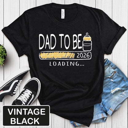 Dad To Be 2026 Gildan 5000 Shirt, Unisex Heavy Cotton Tee, Perfect New Father Gift, Pregnancy Announcement, Printify Choice, Daddy Est 2026 Top