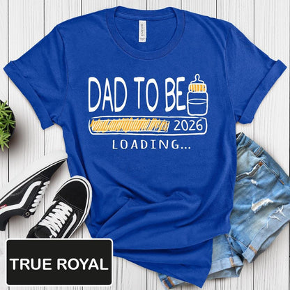 Dad To Be 2026 Gildan 5000 Shirt, Unisex Heavy Cotton Tee, Perfect New Father Gift, Pregnancy Announcement, Printify Choice, Daddy Est 2026 Top