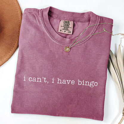 Comfort Colors® 1717 Funny Bingo Shirt, Unisex Garment-Dyed T-shirt, SwiftPOD, Perfect Gift for Bingo Lovers, Ideal for Bingo Night Outfit