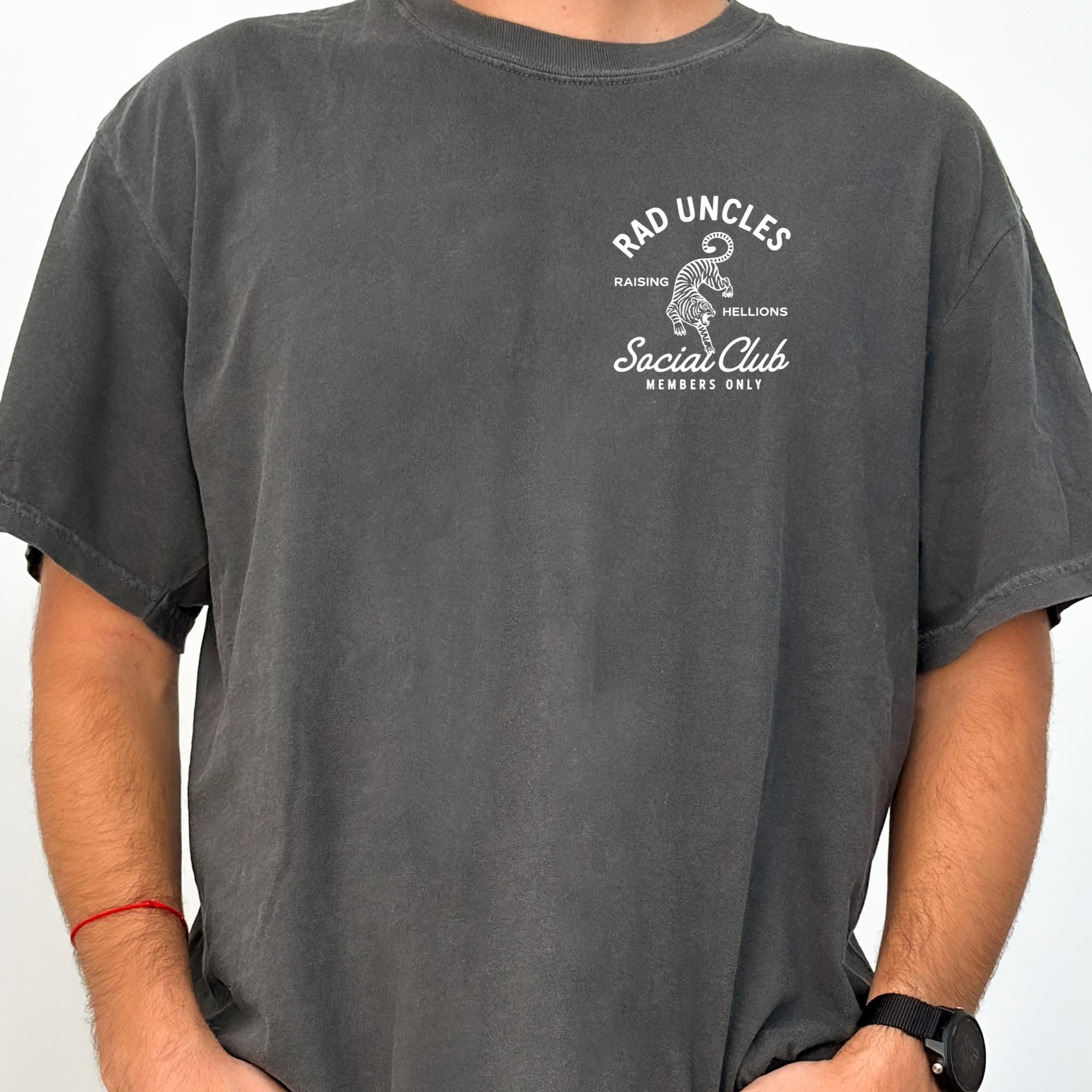 Comfort Colors® 1717 Unisex Garment-Dyed T-shirt for Cool Uncles – Perfect Gift or Baby Announcement Shirt