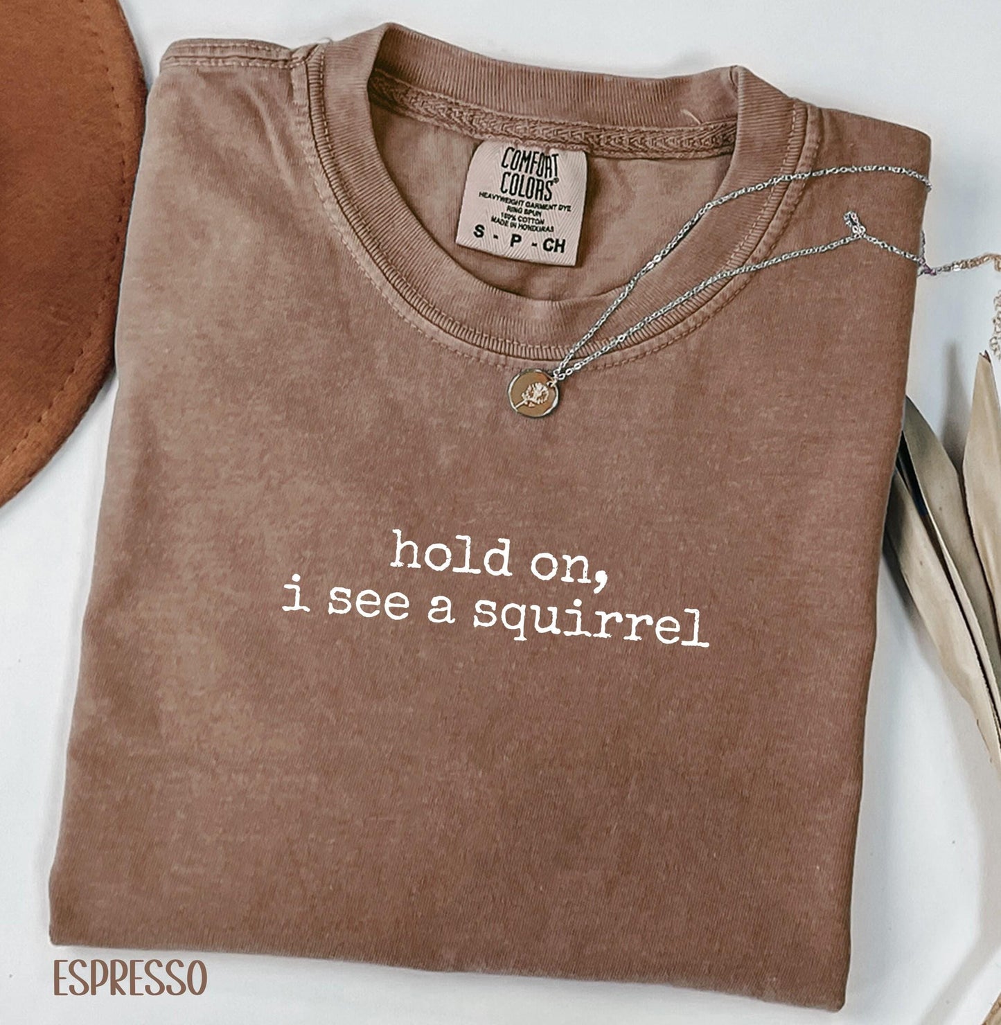 Funny Squirrel Comfort Colors® 1717 Unisex T-shirt Gift for Squirrel Lovers - SwiftPOD Style