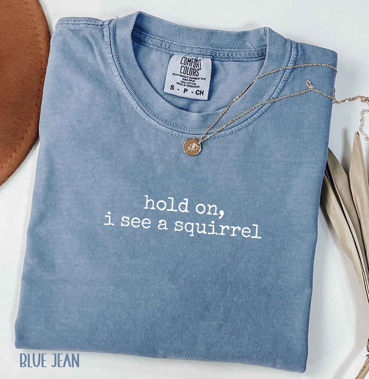 Funny Squirrel Comfort Colors® 1717 Unisex T-shirt Gift for Squirrel Lovers - SwiftPOD Style