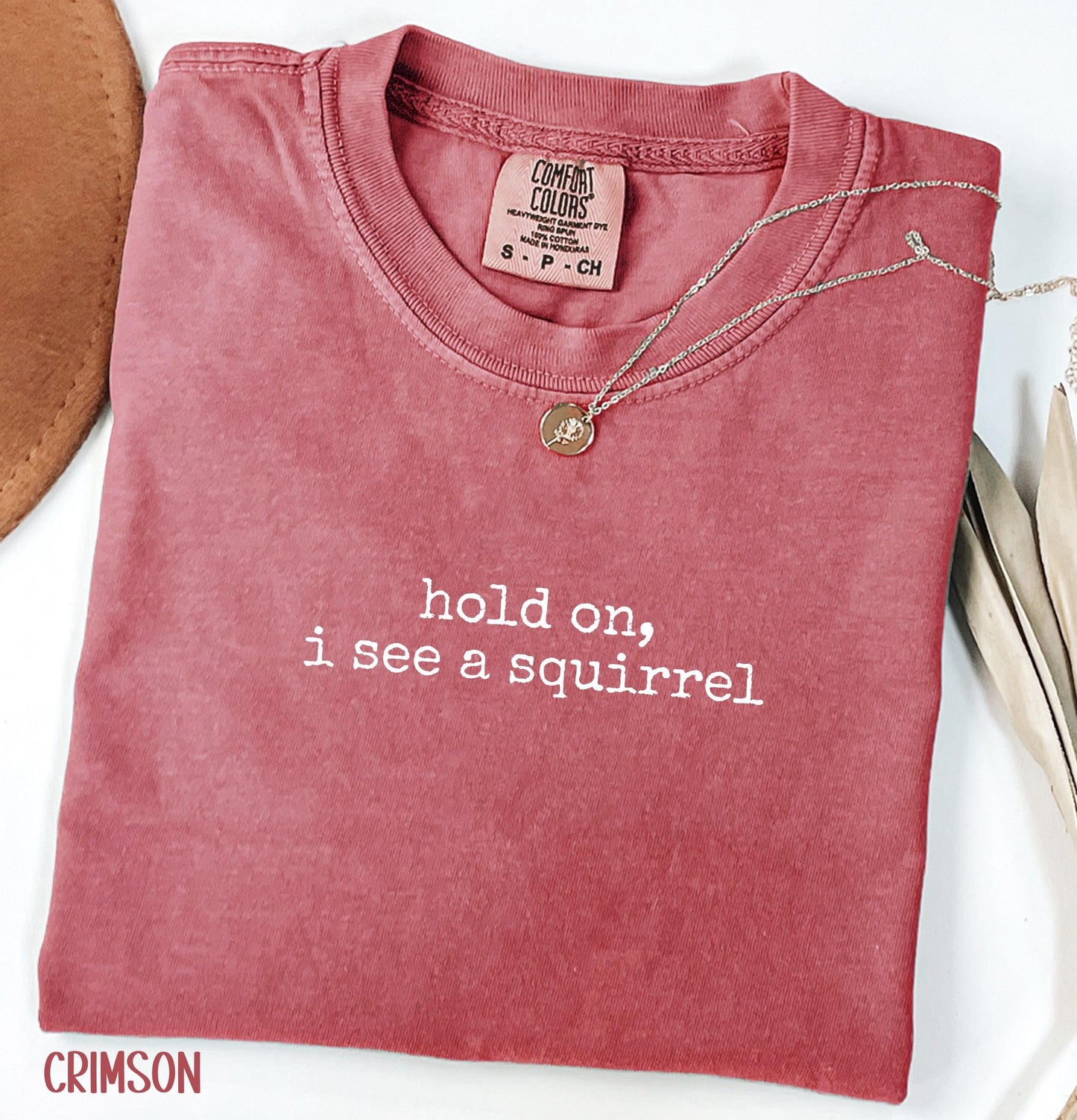 Funny Squirrel Comfort Colors® 1717 Unisex T-shirt Gift for Squirrel Lovers - SwiftPOD Style