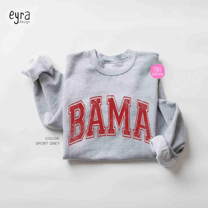 Alabama Game Day Sweatshirt for Women & Men – Gildan 18000 Heavy Blend, Cozy & Durable, Perfect Travel Gift, Printify Choice