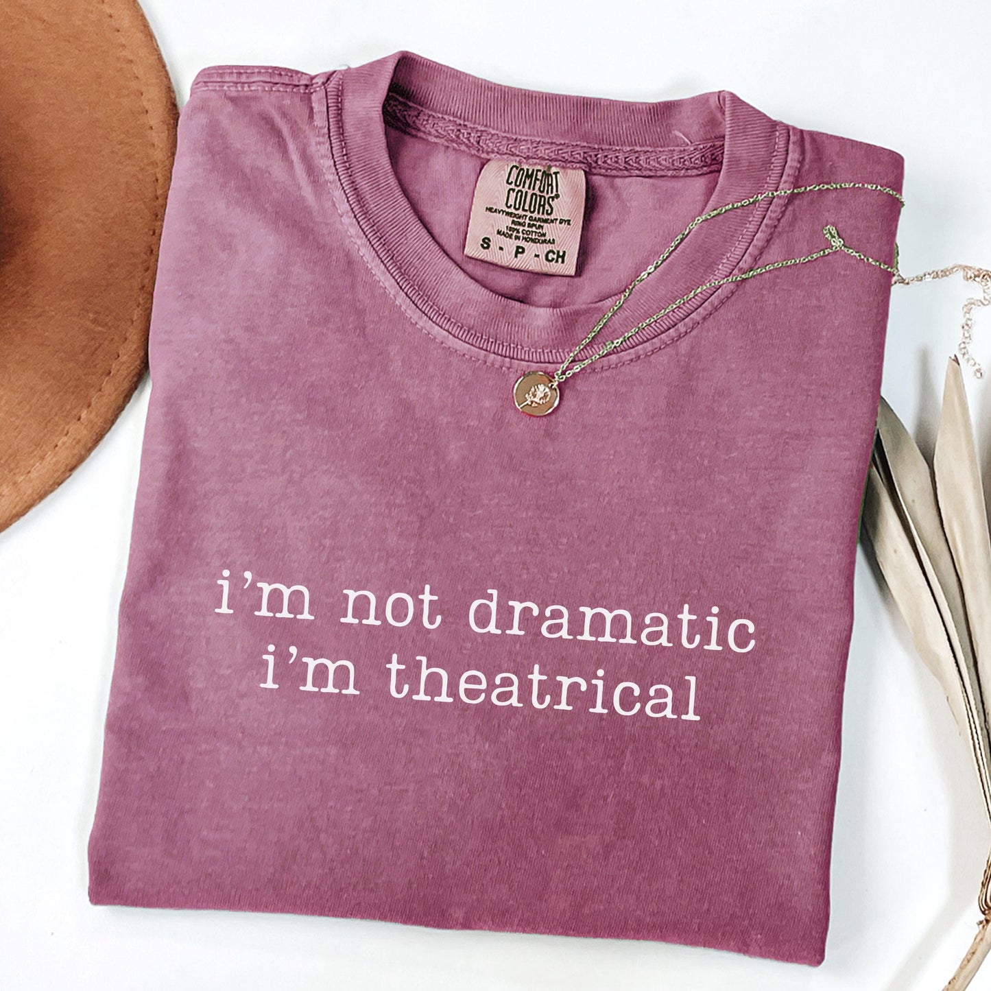 Comfort Colors® 1717 Unisex Garment-Dyed T-shirt, Funny Theatre Shirt, Actor Gift, Drama Teacher Outfit, SwiftPOD, Perfect for Women & Men