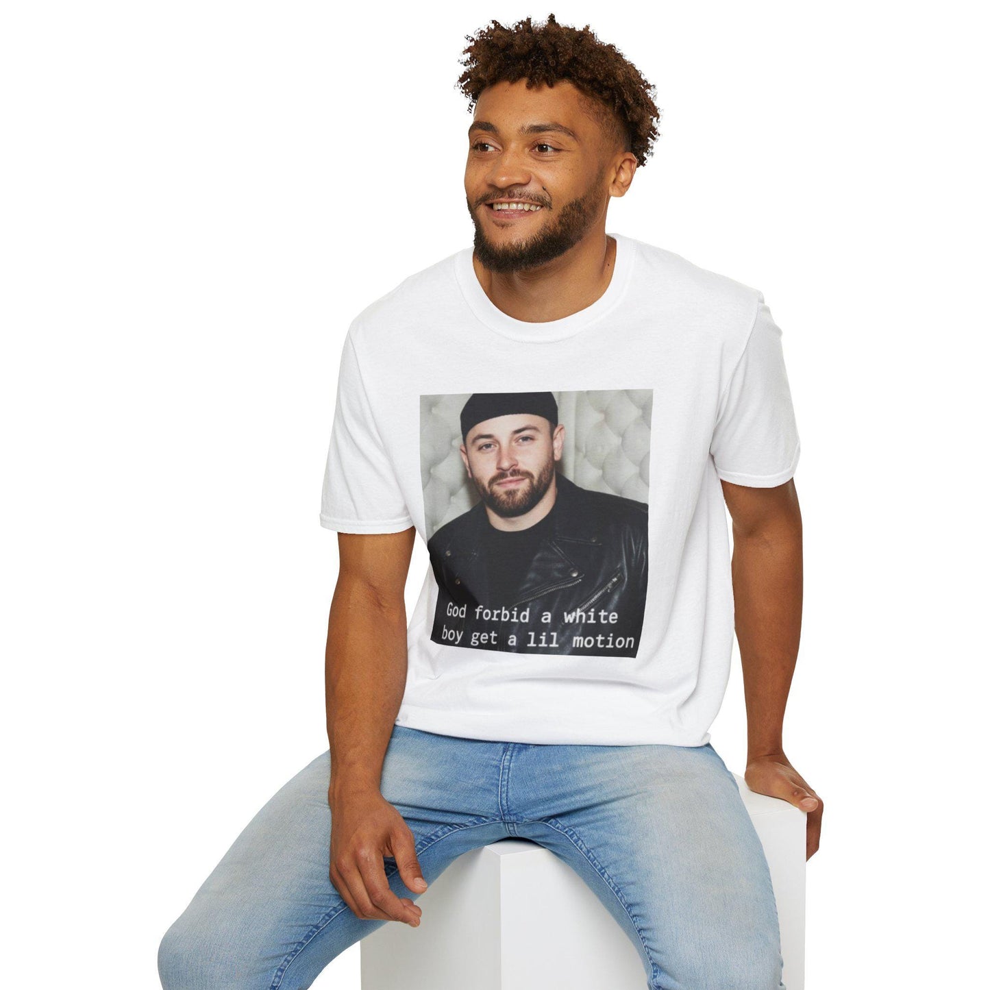 Baker Mayfield Funny Football Shirt Tampa Bay Viral Meme Tee, Gildan 5000 Unisex Heavy Cotton, Perfect Gift for Fans, Streetwear Fashion