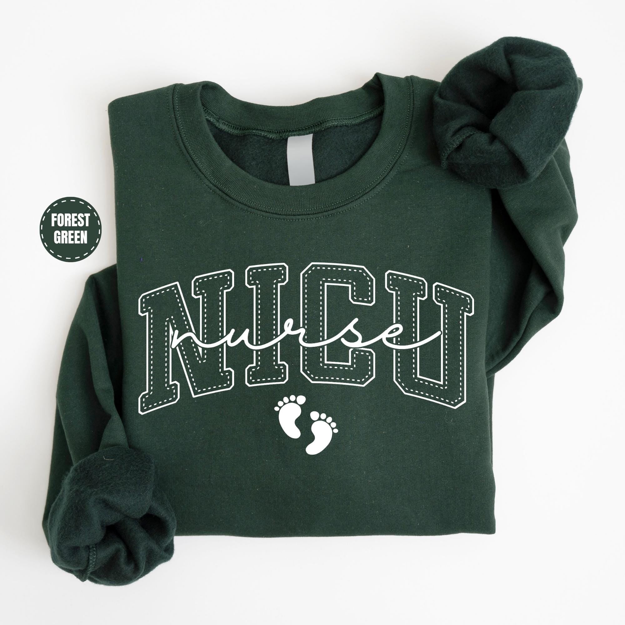 Gildan 18000 Neonatal ICU Nurse Sweatshirt - Cozy Gift for Women - Printify Choice for NICU Professionals