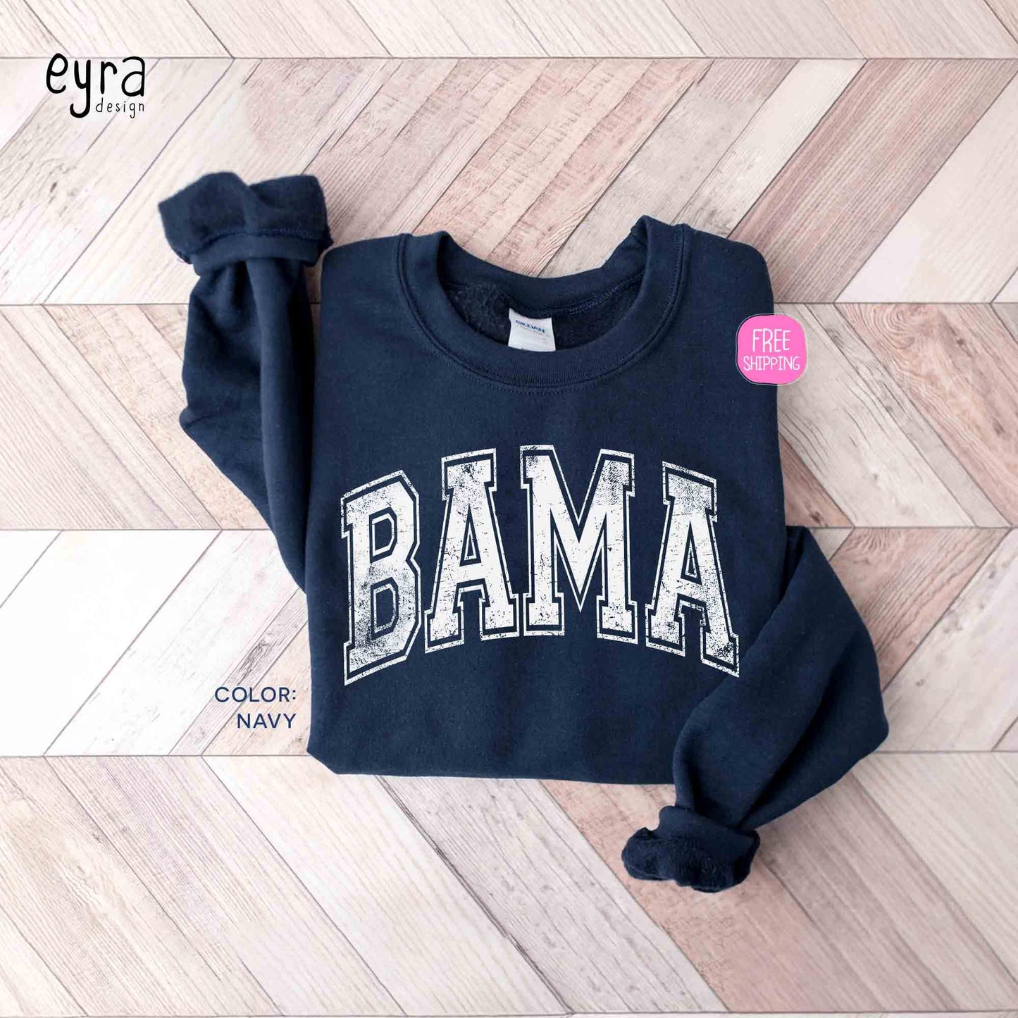 Alabama Game Day Sweatshirt for Women & Men – Gildan 18000 Heavy Blend, Cozy & Durable, Perfect Travel Gift, Printify Choice