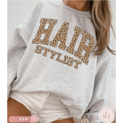 ✨Gildan 18000 Hair Stylist Sweatshirt✨ Cozy Unisex Crewneck, Printify Choice Gift for Women & Men, Cotton Polyester Blend, Sizes S-3XL