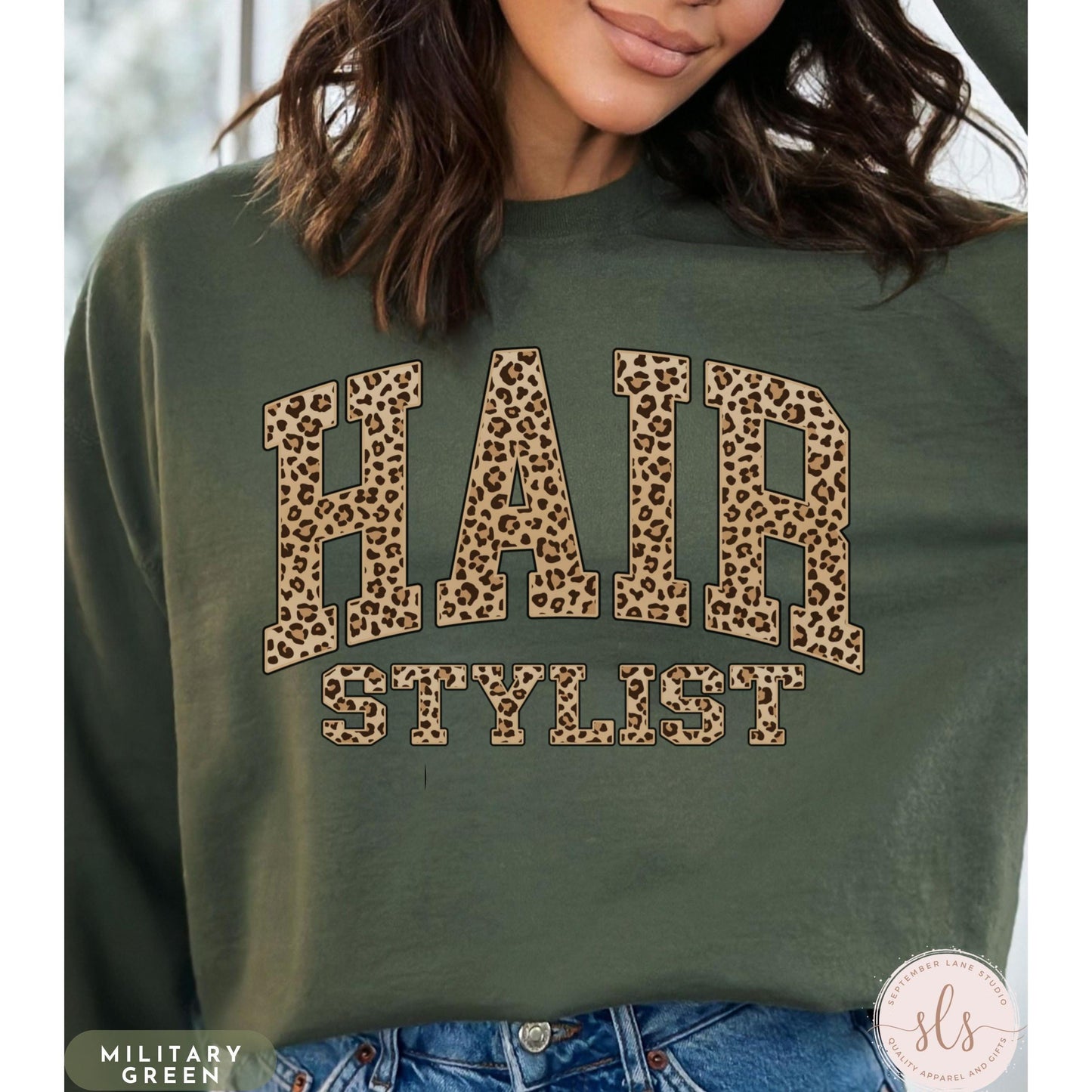 ✨Gildan 18000 Hair Stylist Sweatshirt✨ Cozy Unisex Crewneck, Printify Choice Gift for Women & Men, Cotton Polyester Blend, Sizes S-3XL