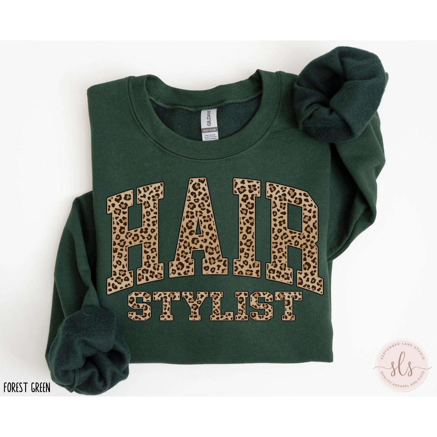 ✨Gildan 18000 Hair Stylist Sweatshirt✨ Cozy Unisex Crewneck, Printify Choice Gift for Women & Men, Cotton Polyester Blend, Sizes S-3XL