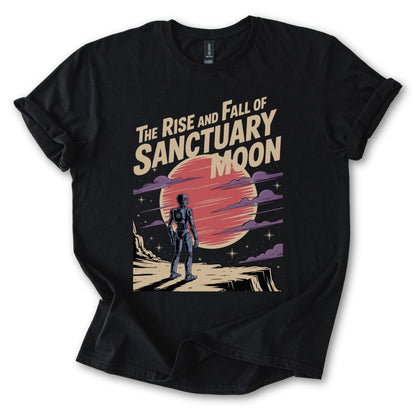 Unisex Heavy Cotton Tee: Gildan 5000 Retro Sci-Fi Graphic for Book Lovers, Murderbot Diaries Gift, Printify Choice