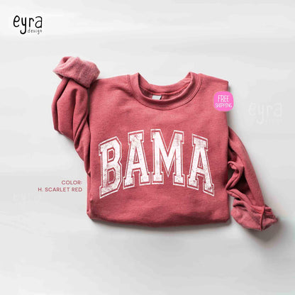 Alabama Game Day Sweatshirt for Women & Men – Gildan 18000 Heavy Blend, Cozy & Durable, Perfect Travel Gift, Printify Choice