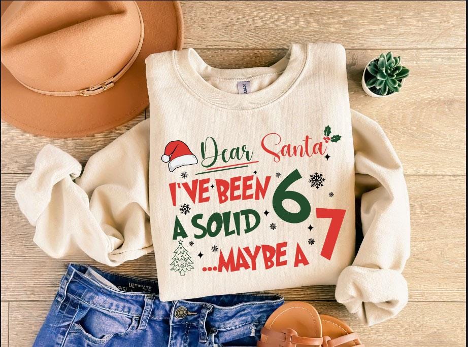 Gildan 18000 Christmas Sweatshirt for Women, Funny Holiday Gift, Cozy Unisex Meme Hoodie, Printify Choice Teacher Tee