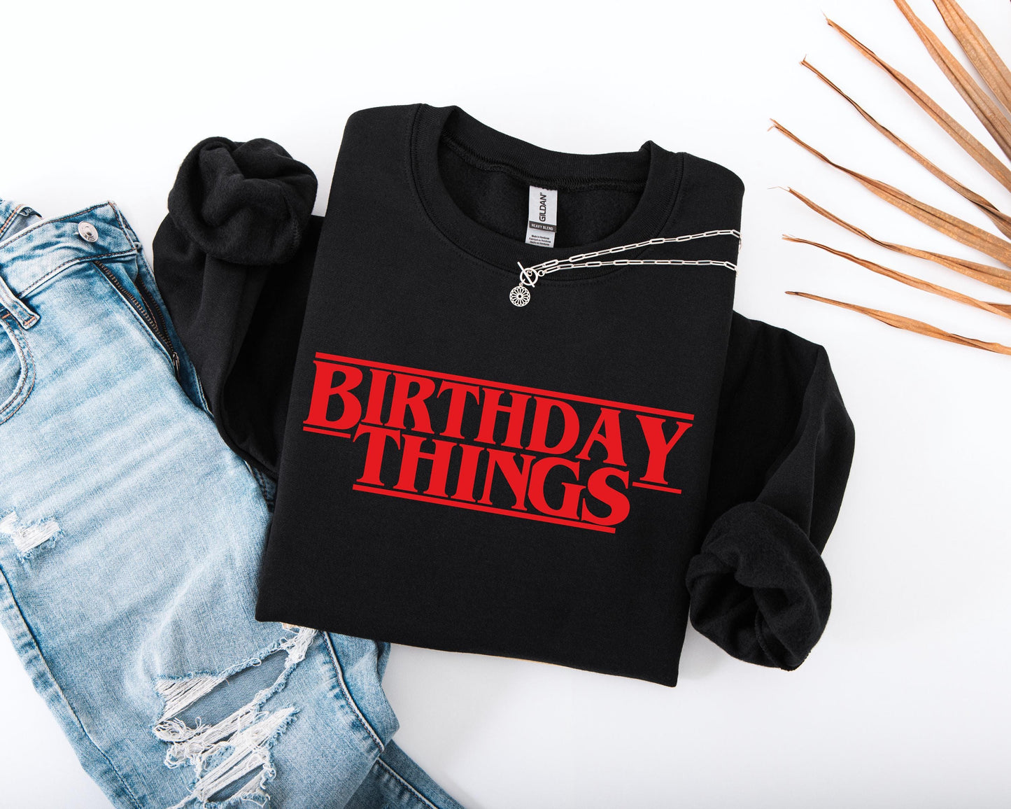 Cozy Birthday Things Sweatshirt Gift - Gildan 18000 Unisex Crewneck for Women & Men Printify Choice for Viral Outfits