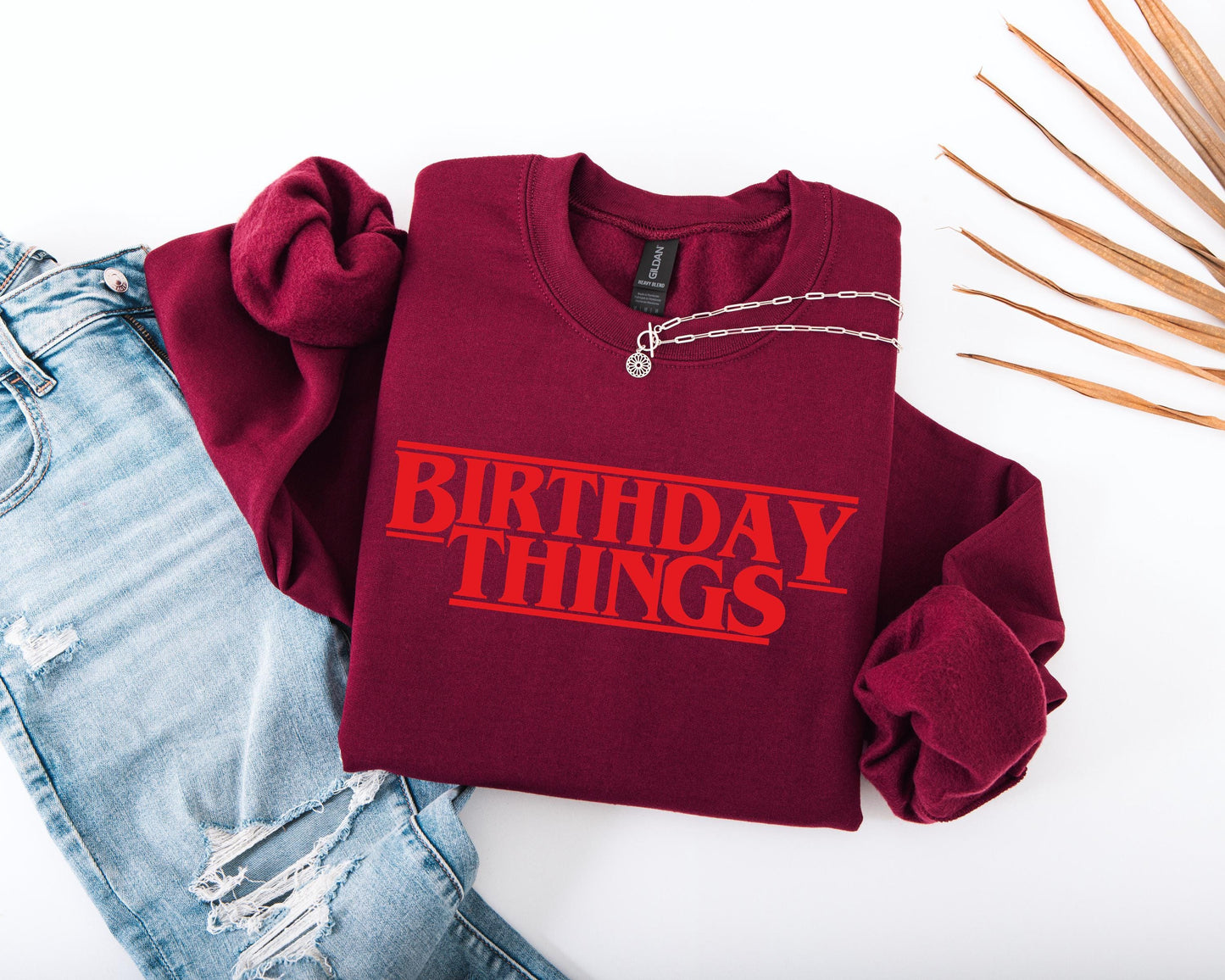 Cozy Birthday Things Sweatshirt Gift - Gildan 18000 Unisex Crewneck for Women & Men Printify Choice for Viral Outfits