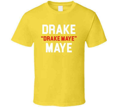 Drake Maye Football Meme Gift T-Shirt for Men & Women - Gildan 5000 Unisex Heavy Cotton Tee, Printify Choice, Perfect for Game Day Fun