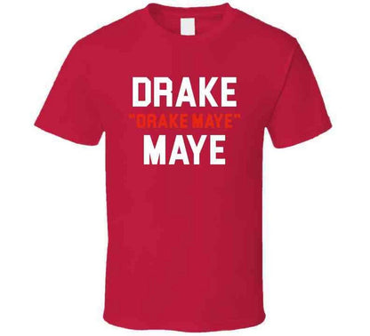 Drake Maye Football Meme Gift T-Shirt for Men & Women - Gildan 5000 Unisex Heavy Cotton Tee, Printify Choice, Perfect for Game Day Fun