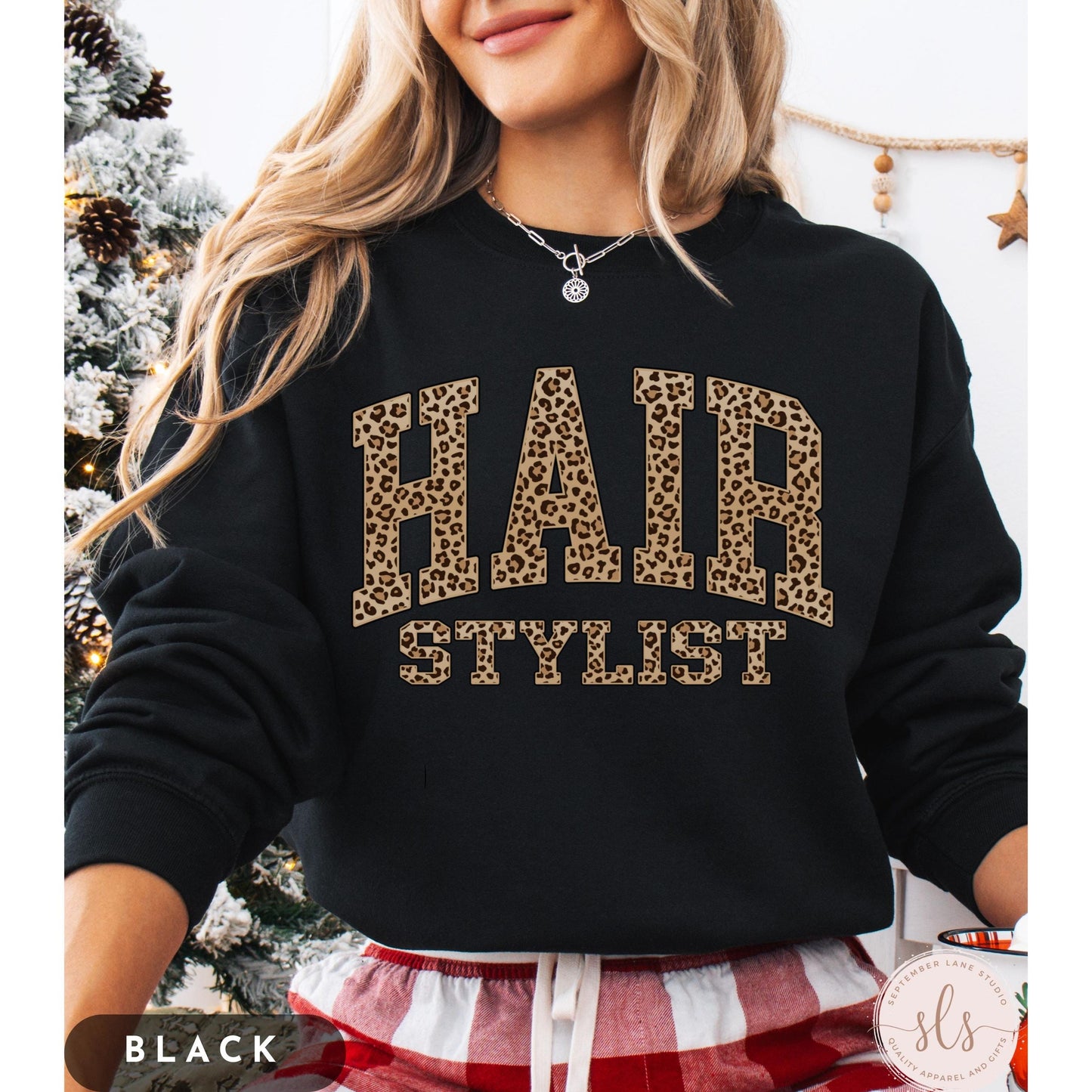 ✨Gildan 18000 Hair Stylist Sweatshirt✨ Cozy Unisex Crewneck, Printify Choice Gift for Women & Men, Cotton Polyester Blend, Sizes S-3XL