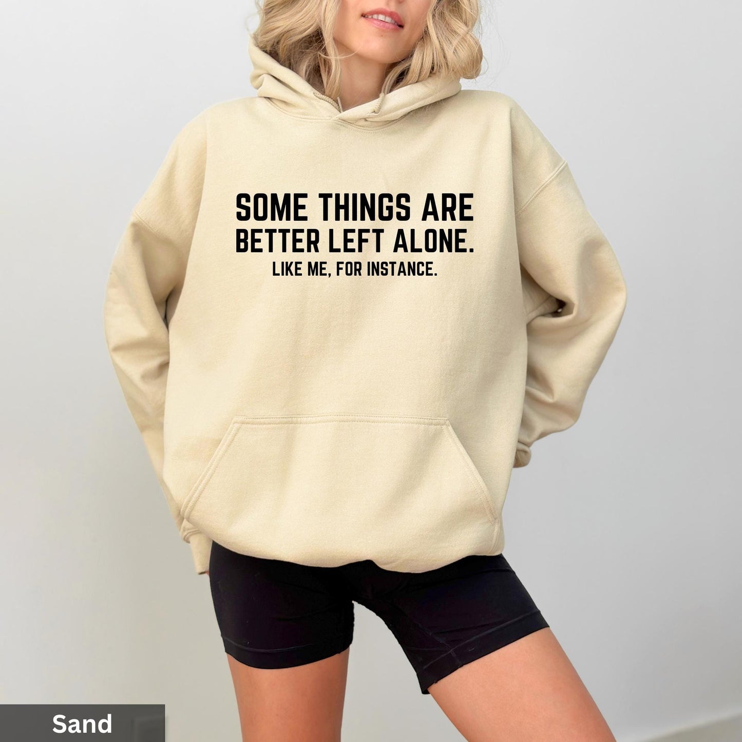 "Gildan 18000 Unisex Graphic Hoodie Funny Sarcastic Quotes Cozy Gift for Men & Women Printify Choice Crewneck for Viral Winter Outfits"