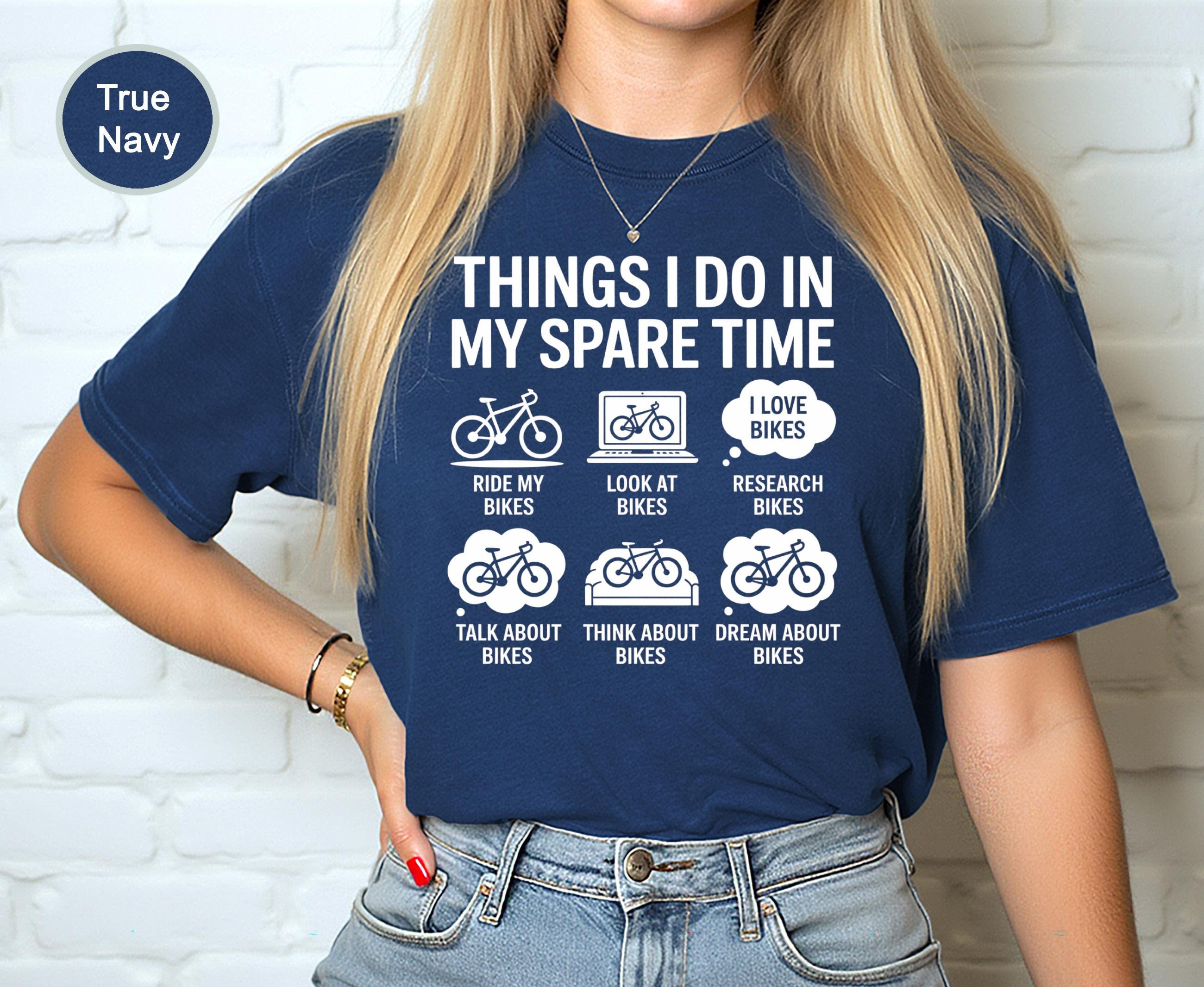 Comfort Colors® 1717 Unisex T-shirt, Funny Biker Gift, Cycling Lover Top, SwiftPOD Design, Perfect for Men & Women, Ideal for Casual Outfits