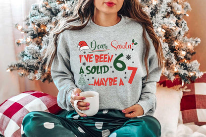 Gildan 18000 Christmas Sweatshirt for Women, Funny Holiday Gift, Cozy Unisex Meme Hoodie, Printify Choice Teacher Tee