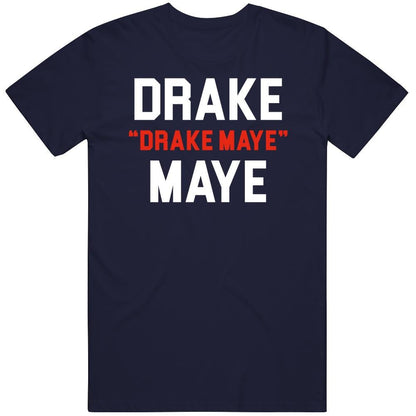 Drake Maye Football Meme Gift T-Shirt for Men & Women - Gildan 5000 Unisex Heavy Cotton Tee, Printify Choice, Perfect for Game Day Fun