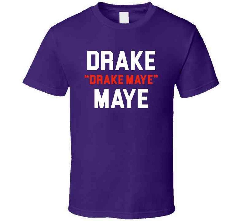 Drake Maye Football Meme Gift T-Shirt for Men & Women - Gildan 5000 Unisex Heavy Cotton Tee, Printify Choice, Perfect for Game Day Fun