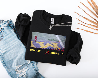 Ohio State Rivalry Gildan 18000 Sweatshirt, Cozy Brutus Hoodie for Game Day Fans, Printify Choice Football Shirt for Men & Women