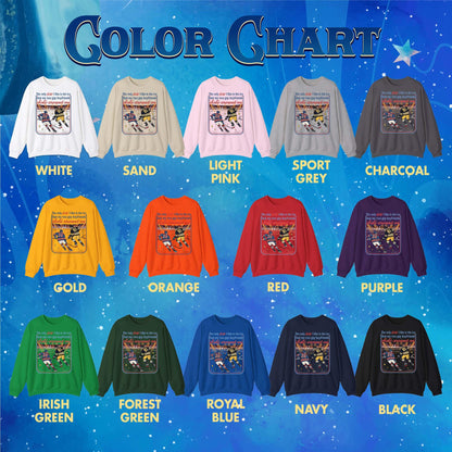 The Only ICE I Like Is The Ice My Two Gay Boyfriends Skate Around On Sweatshirt - Gildan 18000 Printify Choice, Cozy Gift for Hockey Romance Fans